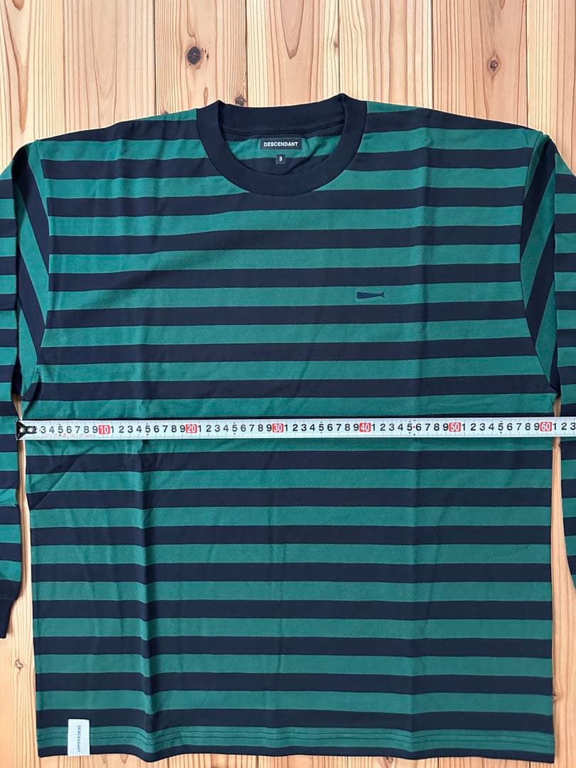 descendant VERN BORDER LS - NAVY サイズ3