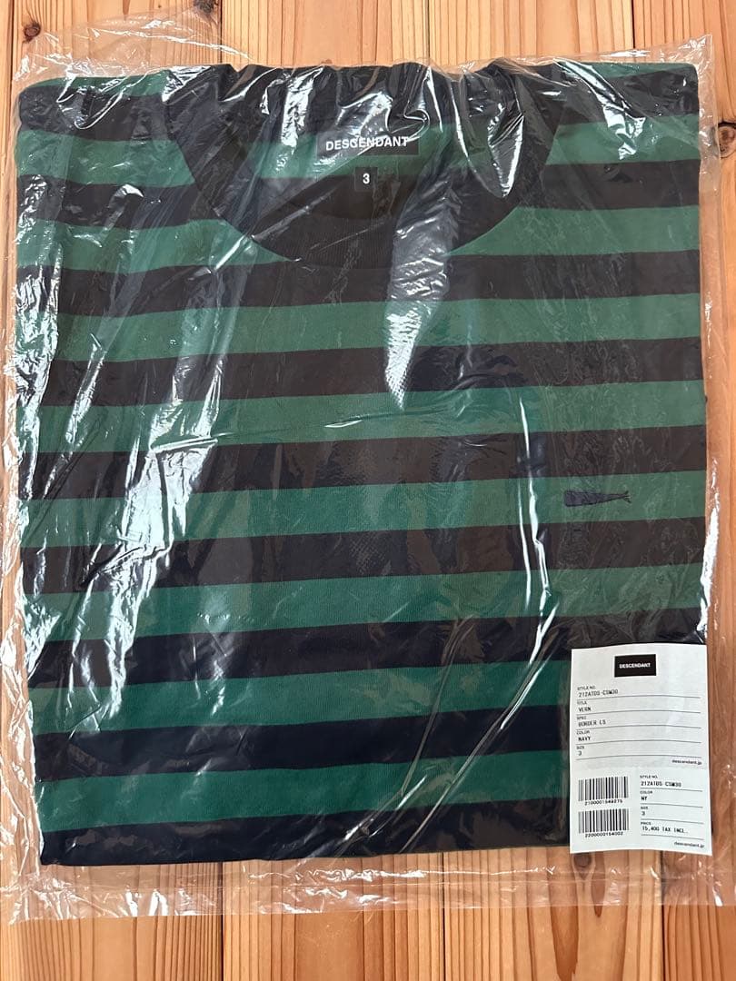 descendant VERN BORDER LS - NAVY サイズ3