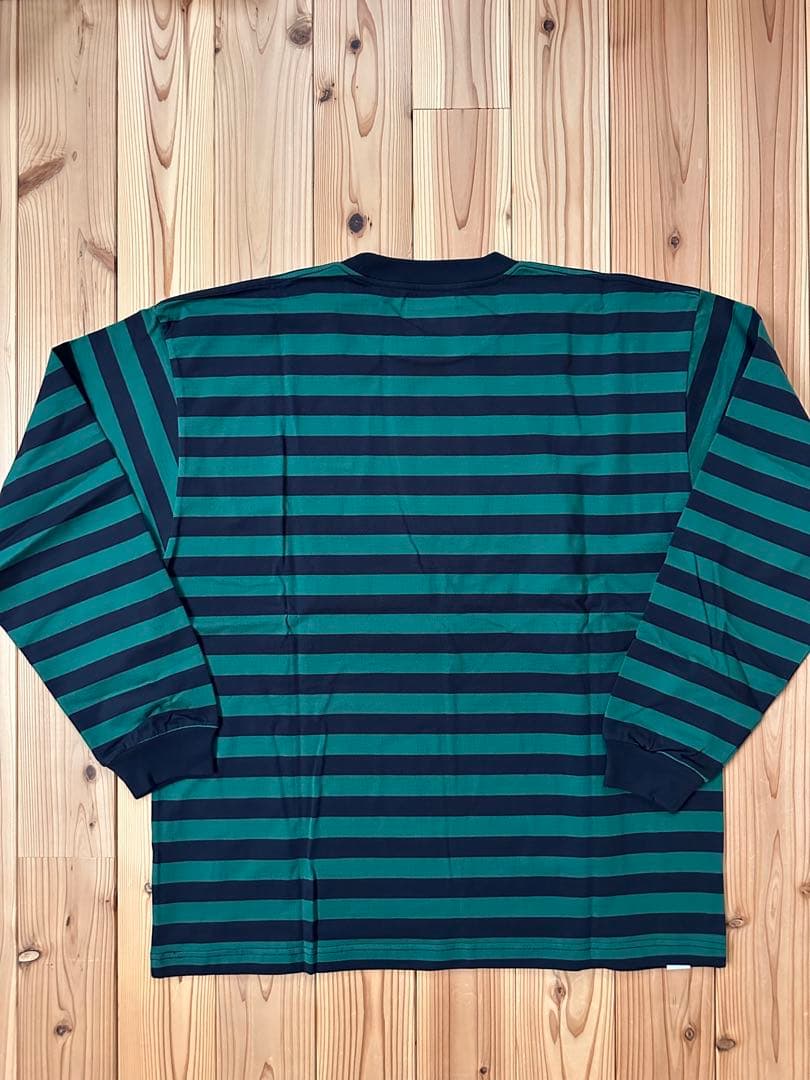 descendant VERN BORDER LS - NAVY サイズ3