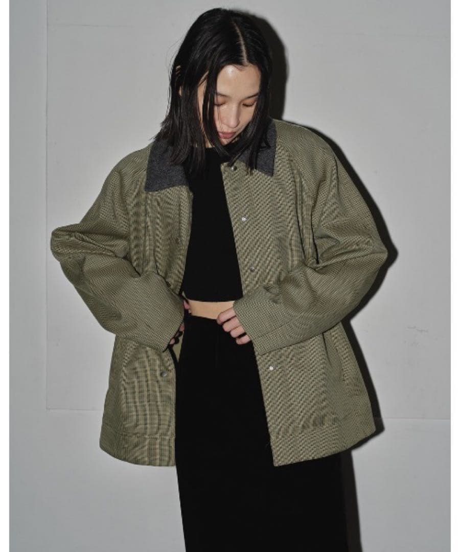 ジャケット・アウター TODAYFUL Houndstooth Raglan Jacket