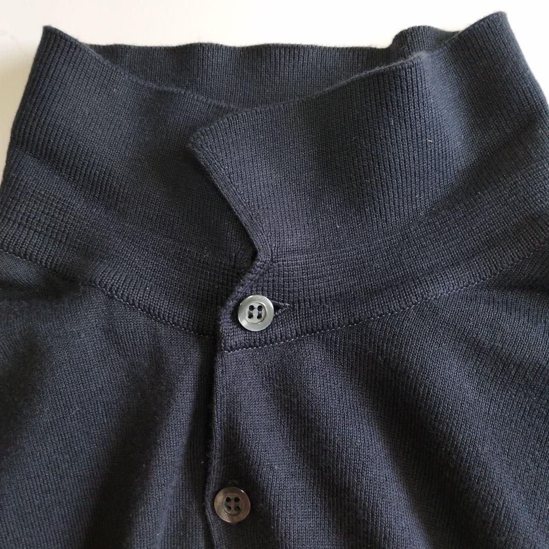 ジョンスメドレー　JOHN SMEDLEY 半袖 ポロニット 現行タグ