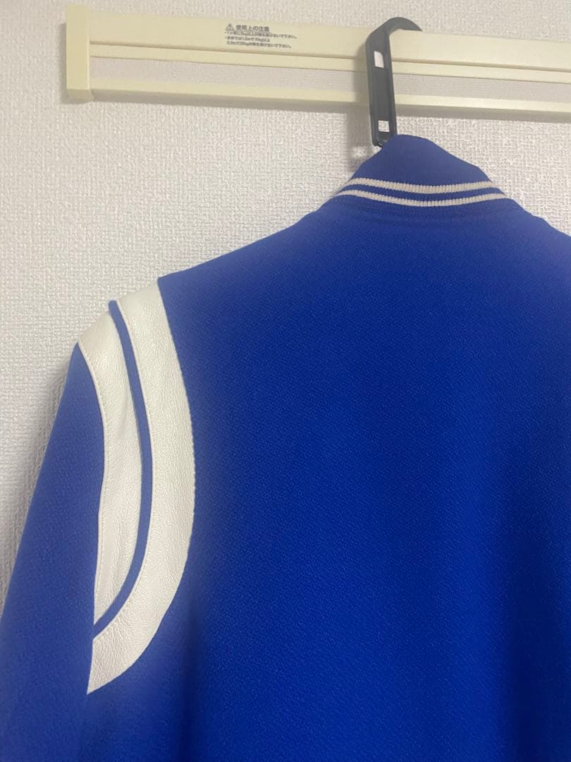 SAINT LAURENT テディボンバージャケット　ブルー