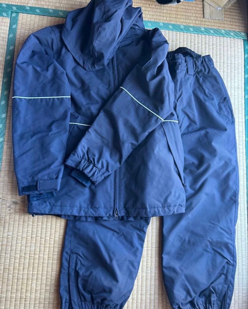 オーシャンパシフィック スノーボードウェア 上下セット Sサイズ ブラック