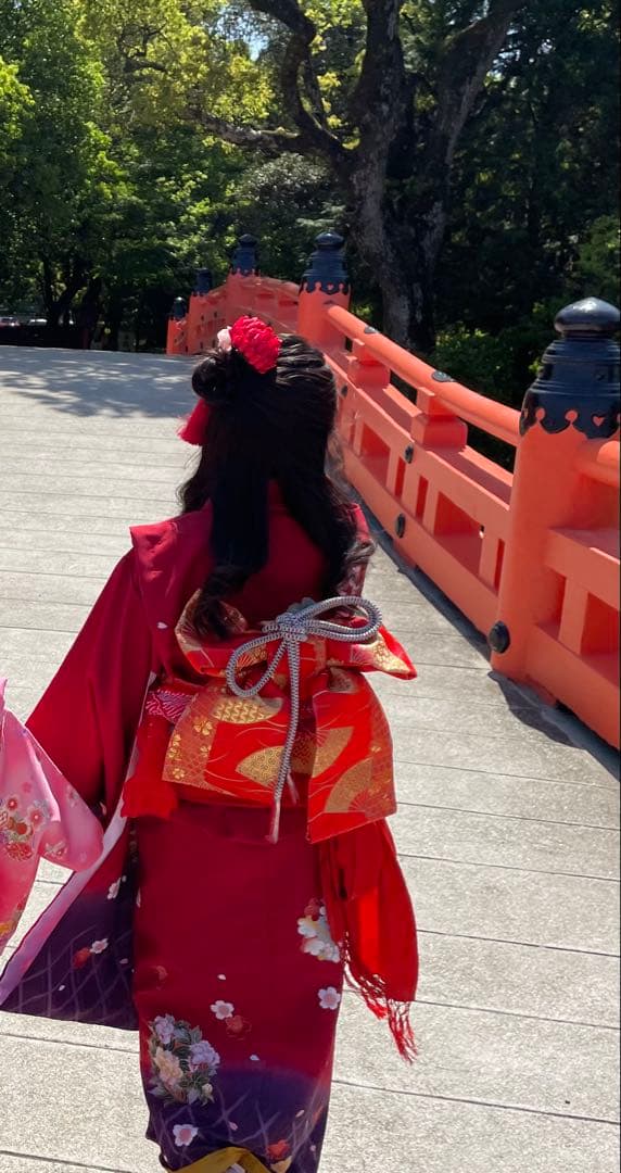 七五三　着物セット一式　7歳　女の子