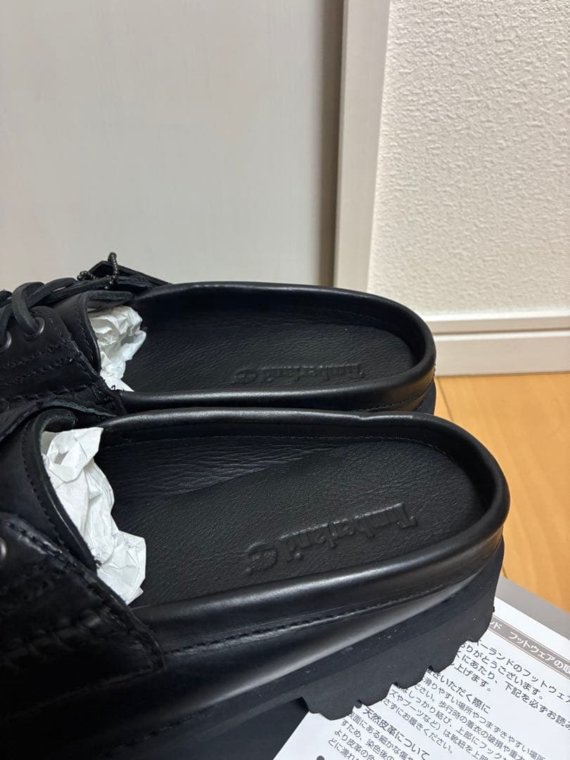 【Timberland】スリーアイ(3eye) ビブラムソール ミュール