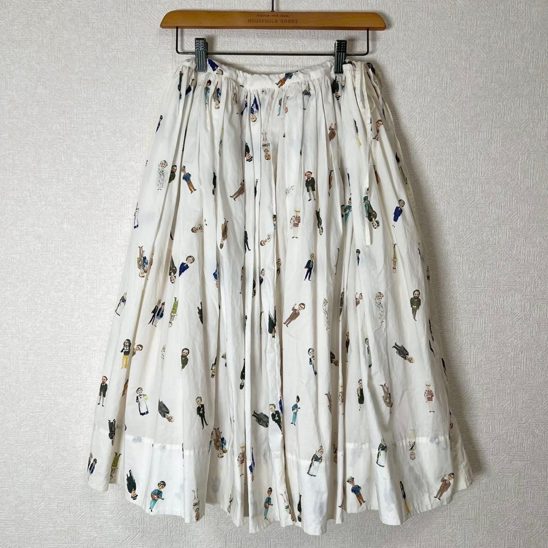 R&D.M.Co- オールドマンズテーラー グレートマンズギャザースカート