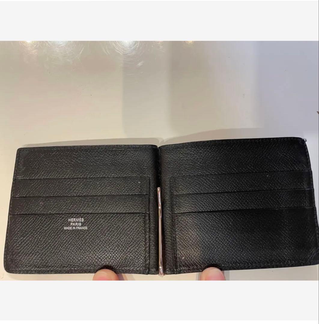 HERMES エルメス　マネークリップ　ポーカー ポーカーGM ヴォーエプソン