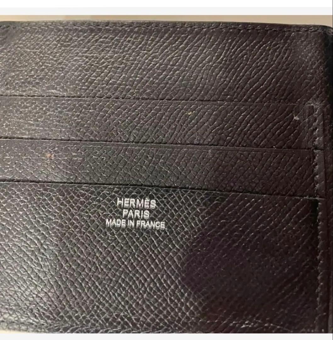 HERMES エルメス　マネークリップ　ポーカー ポーカーGM ヴォーエプソン