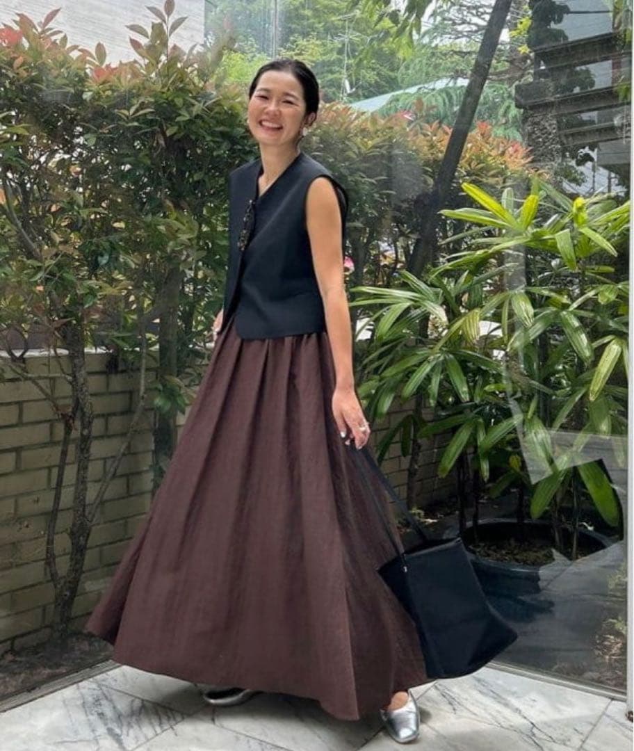 Demi-Luxe BEAMS フラット パンプス　シルバー　38