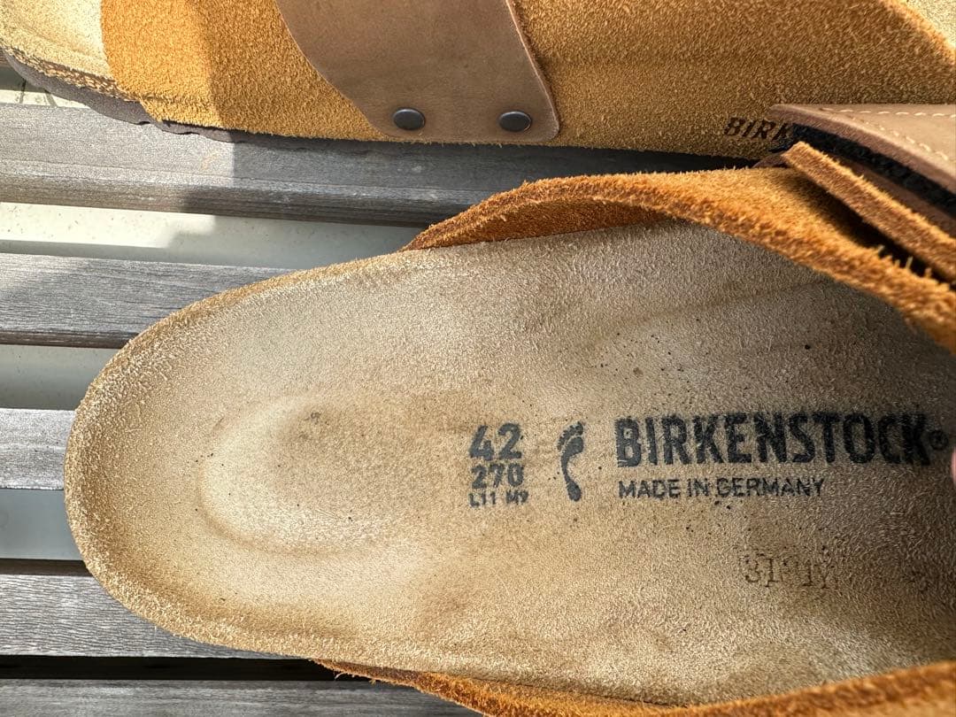 kazu！ビルケンシュトック42 kyoto キョウト　Mink ナロー