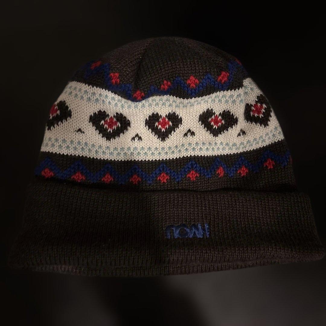 NOAH ハート柄 ニット帽