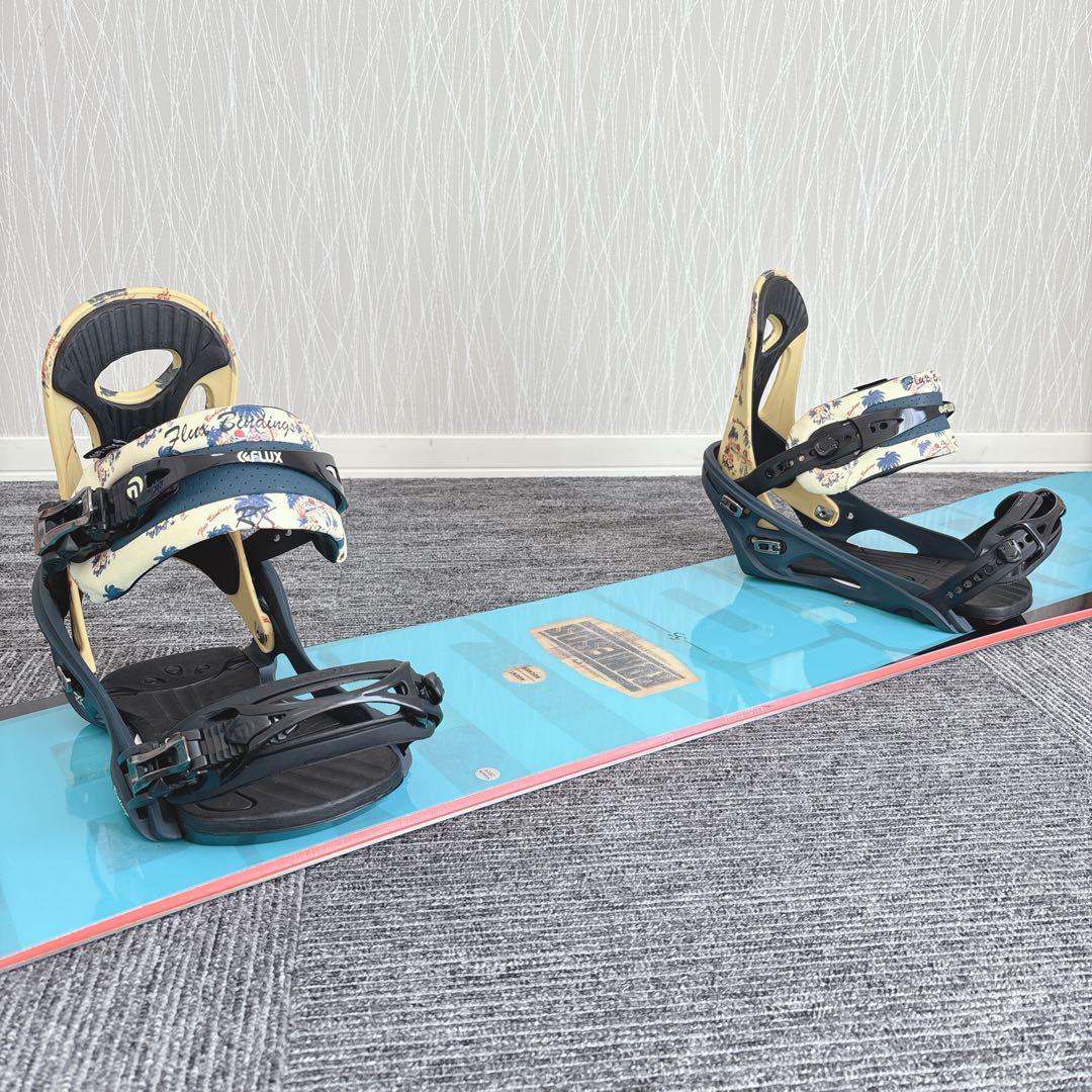 51美品❗️超豪華❗️ROMESDS×FLUX メンズスノーボードセット★155cm