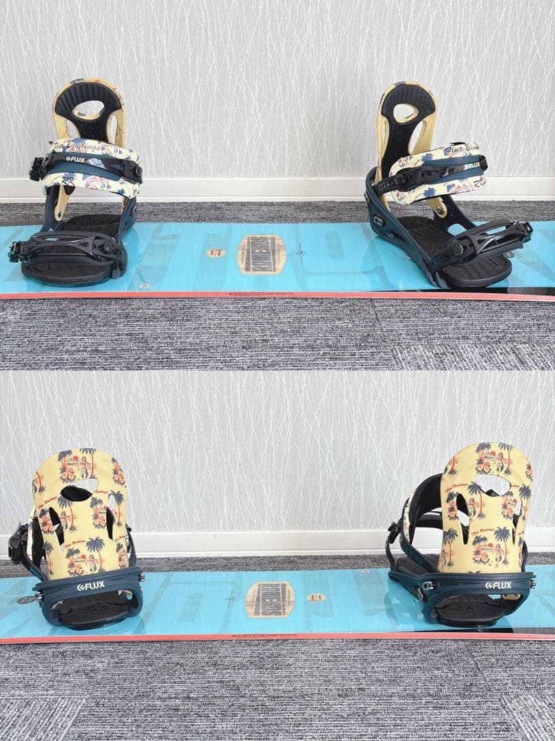 51美品❗️超豪華❗️ROMESDS×FLUX メンズスノーボードセット★155cm