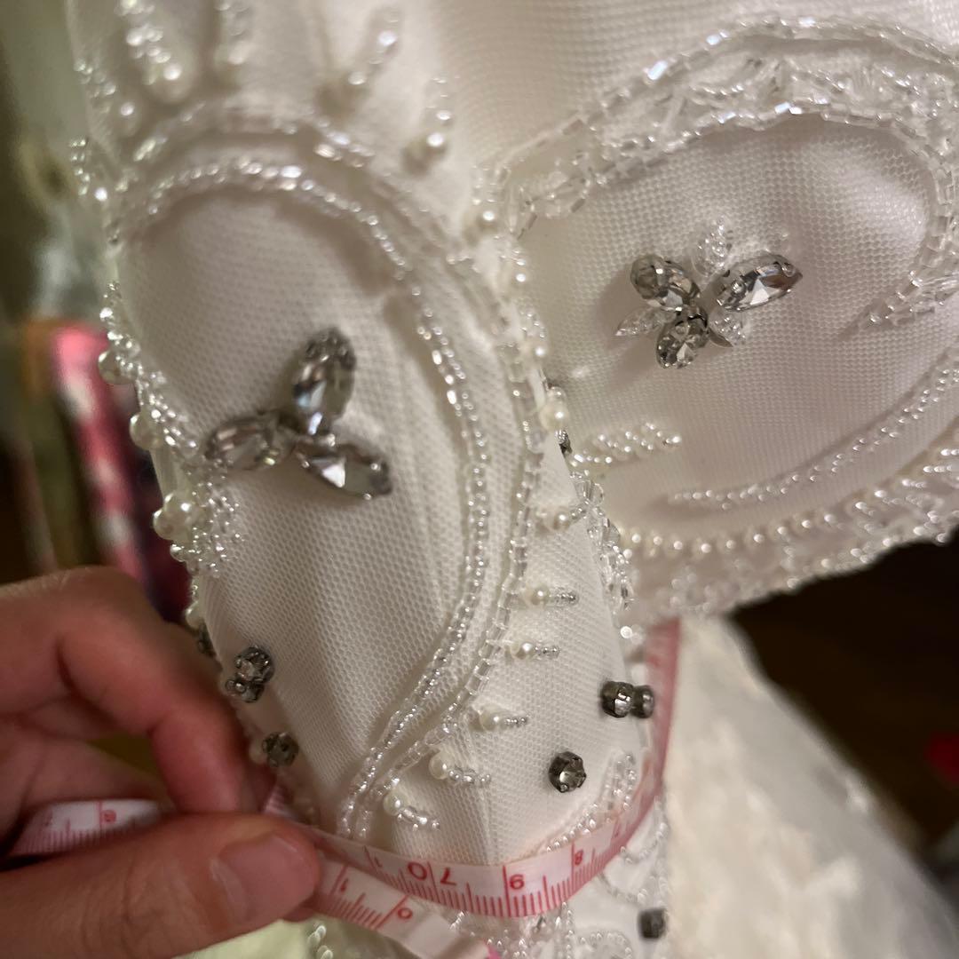 ウェディングドレス　安くしました。