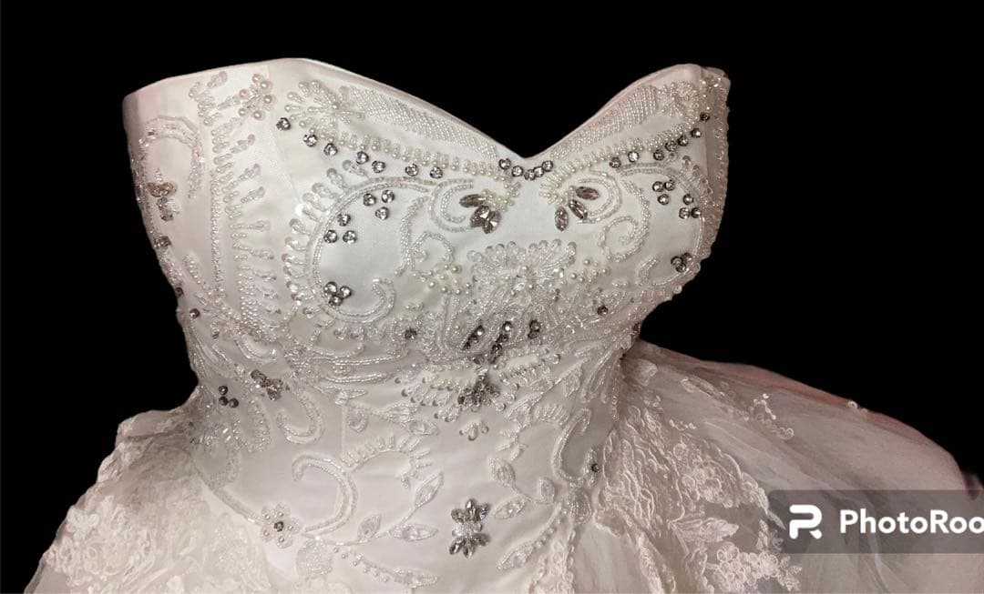 ウェディングドレス　安くしました。