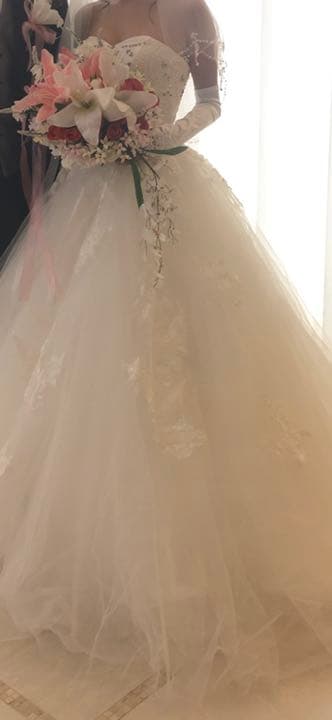 ウェディングドレス　安くしました。