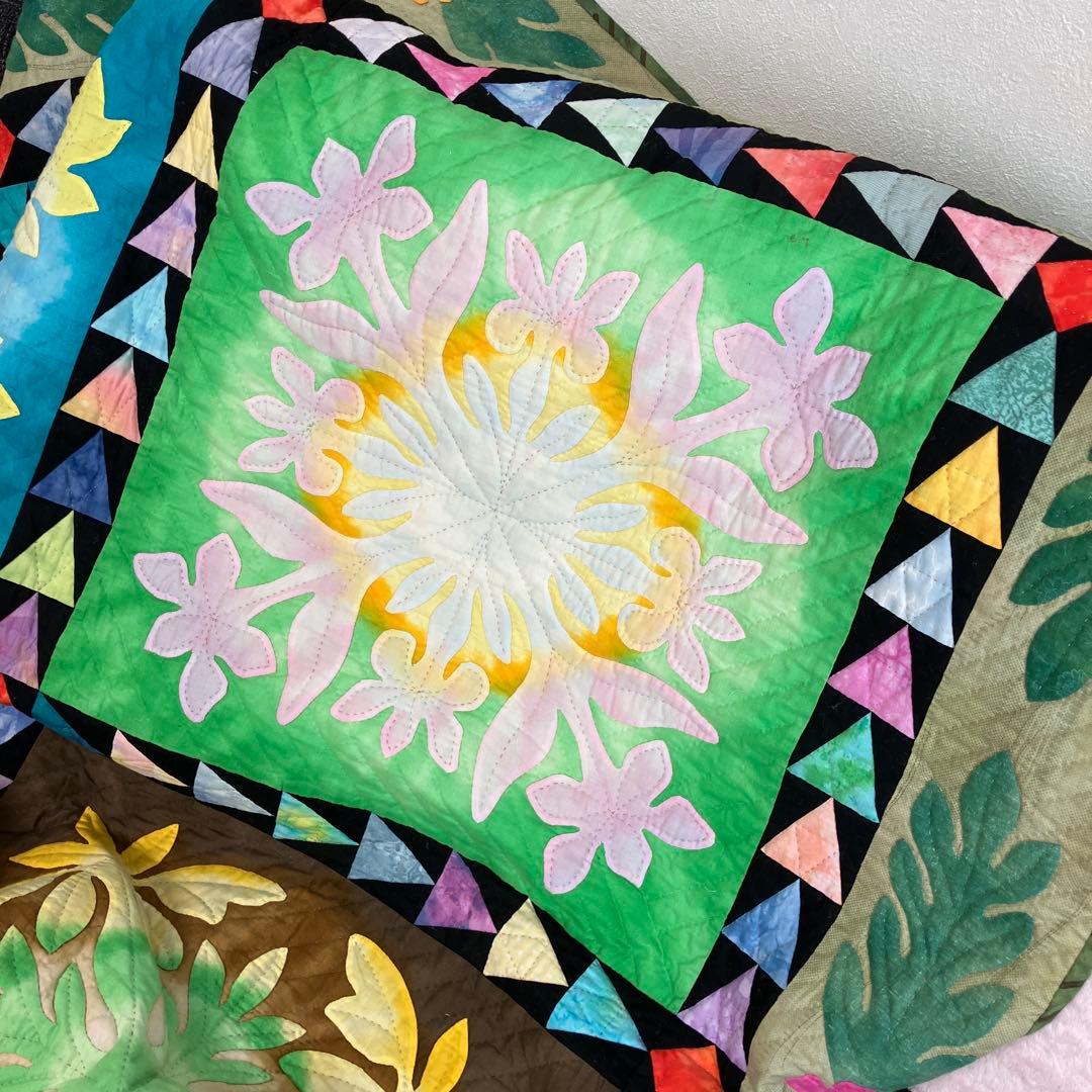 パッチワーク　タペストリー　ハワイアン