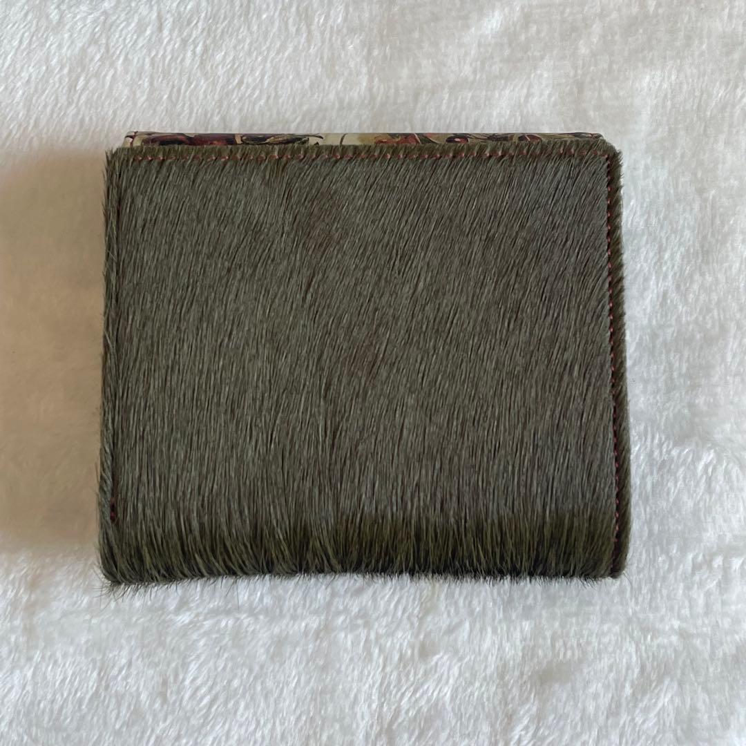 Jean Paul GAULTIER ジャンポールゴルチエ 財布 花柄 ハラコ