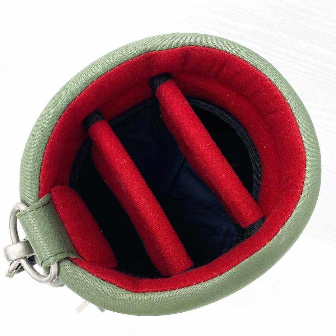 ONOFF オノフ キャディバッグ ゴルフバッグ 軽量 モスグリーン カート