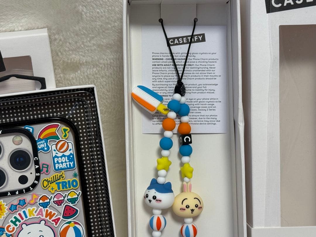新品★CASETiFY★最新ちいかわ★iPhone16proケース×ストラップ