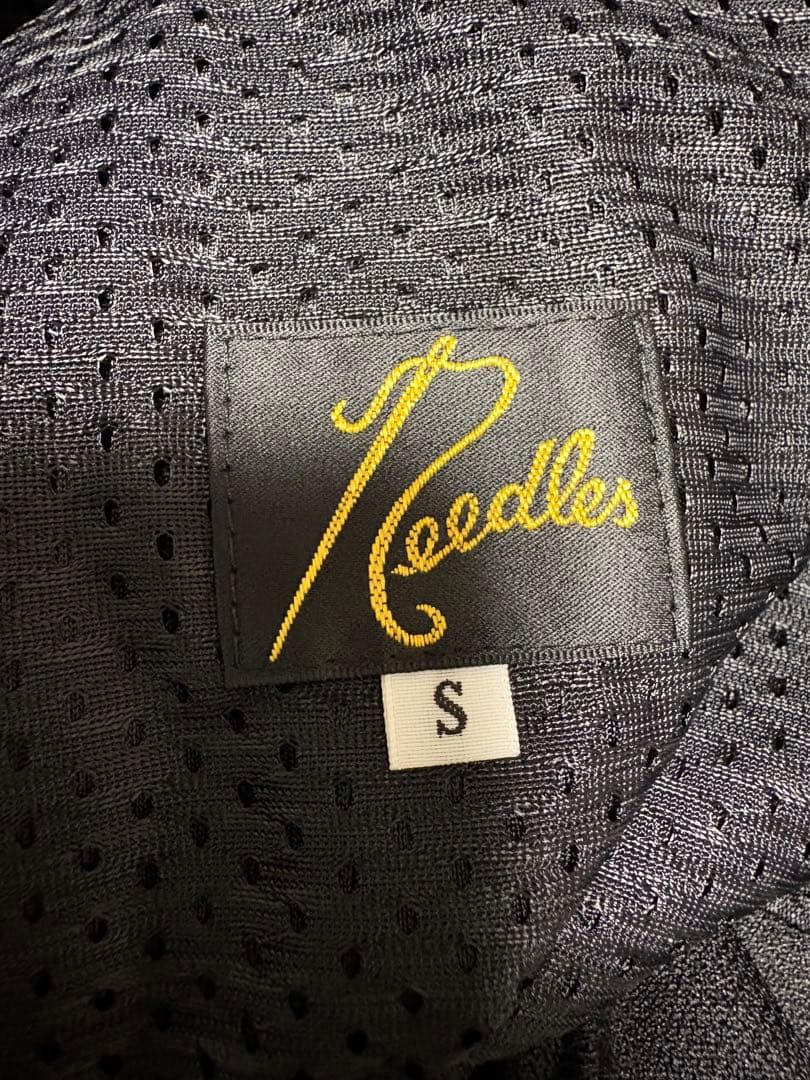 needles 別注 トラックパンツ ヒザデル H.D ブラック Sサイズ