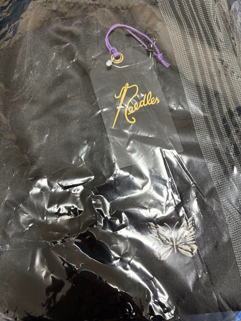 needles 別注 トラックパンツ ヒザデル H.D ブラック Sサイズ