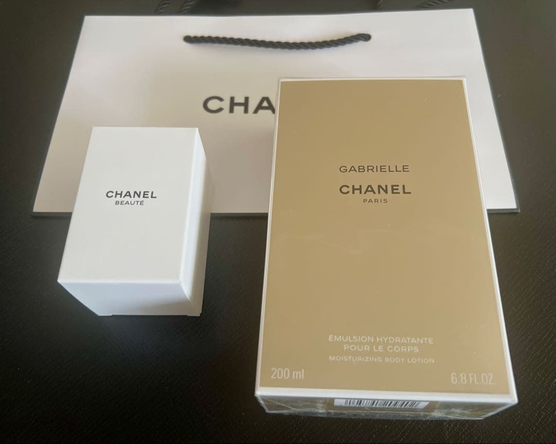 未開封シャネルボディ ローション200ml 顧客限定のクリスマスギフト付