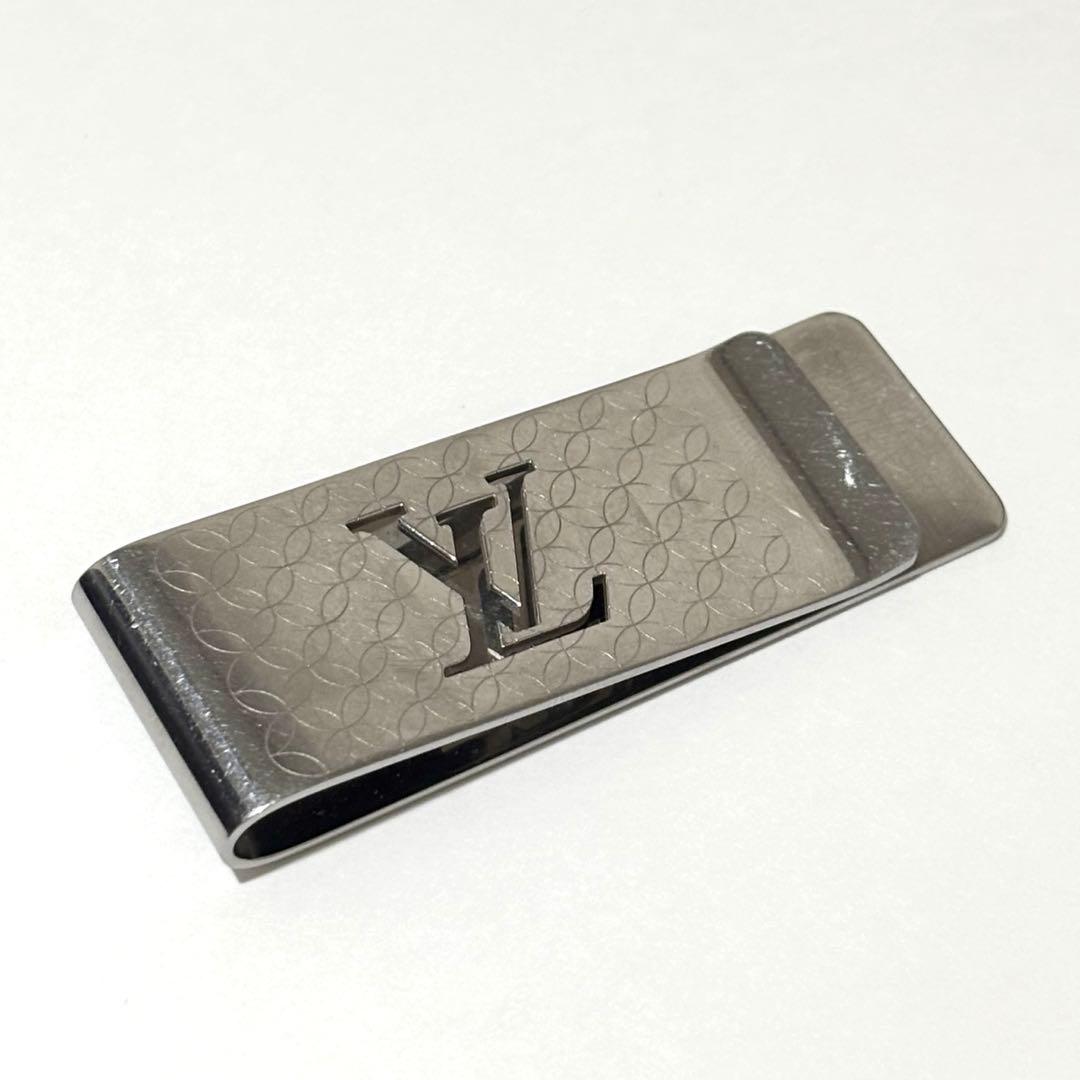 【良品✨】ルイヴィトン　マネークリップ　パンス　ビエ　シャンゼリゼ　シルバー金具