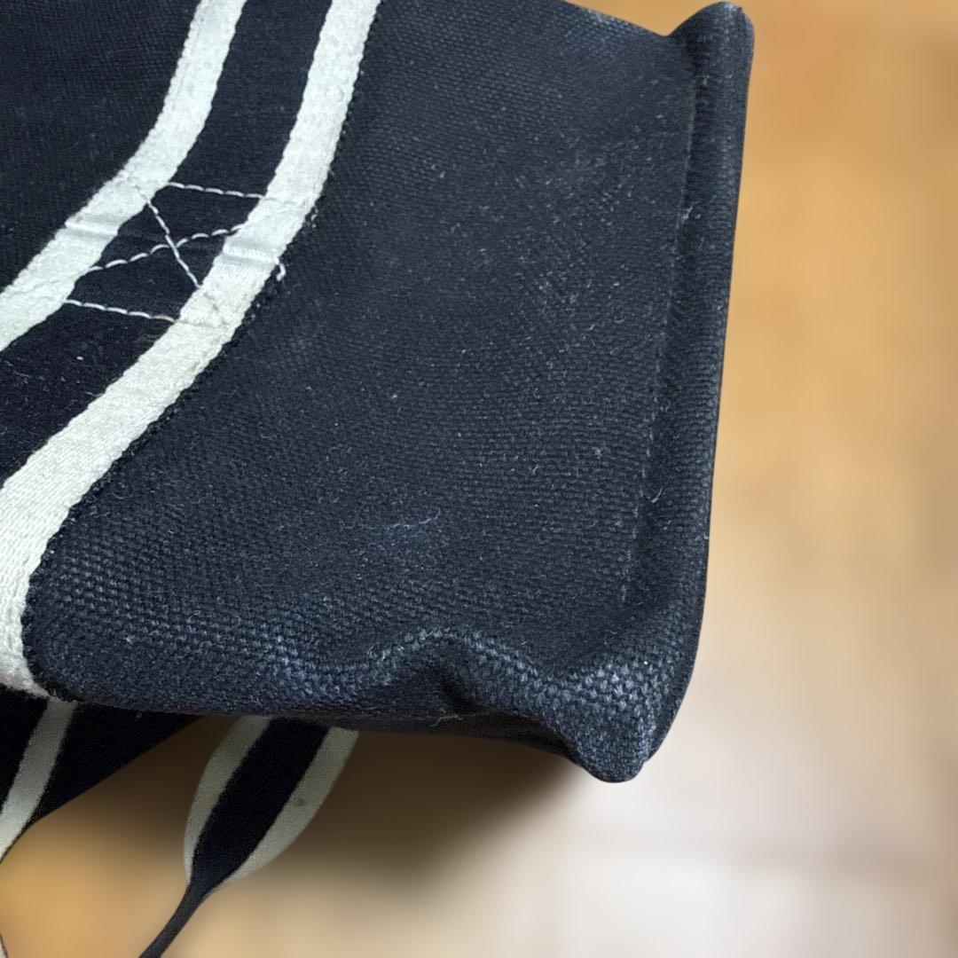 HERMES エルメス　ボラボラPM トートバッグ ブラック ホワイト ポーチ