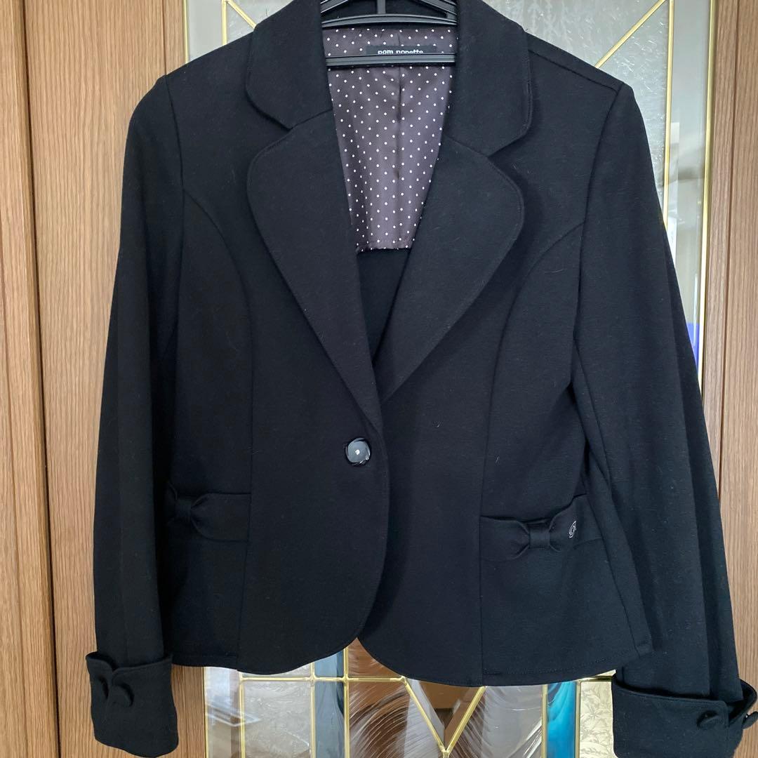 ポンポネット　セットアップ　4点セット　受験　卒業式