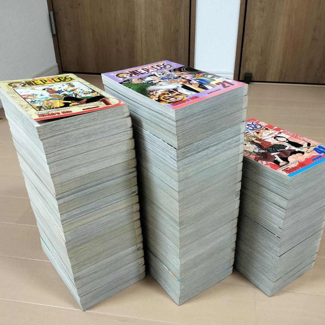 英語版　ワンピース　ONE PIECE 1巻〜53巻