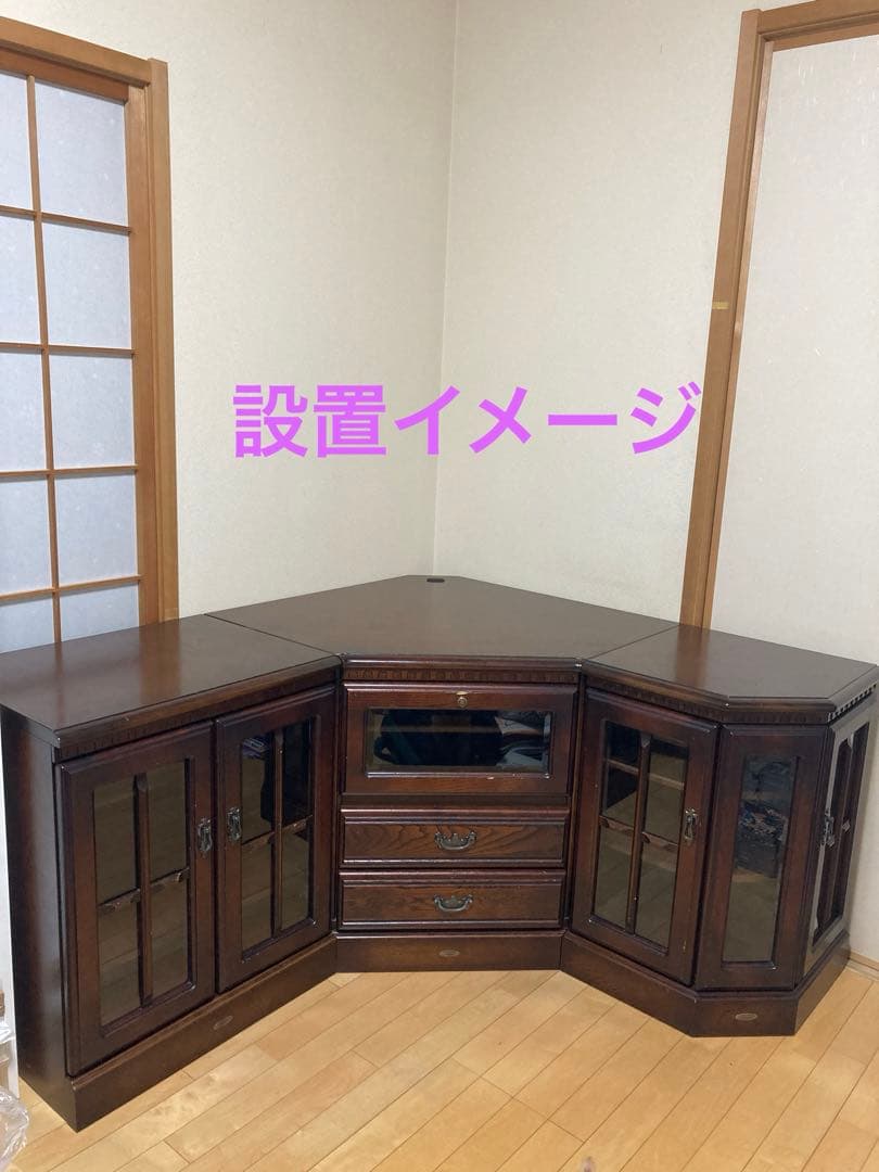 ★ATLANTA★アトランタ家具 アンティークコーナーボード