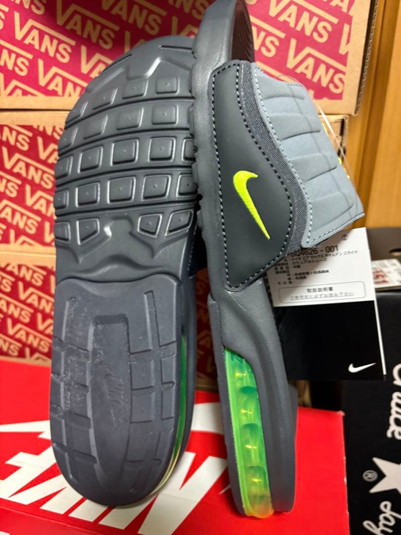 nike airmax camden slide サンダル グレー/イエロー