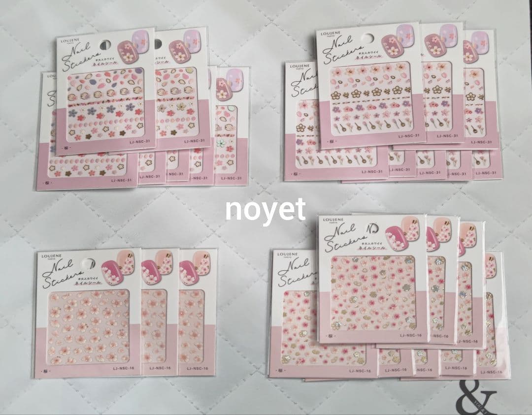 ■桜シール52枚■桜ネイル 春ネイル 和柄ネイル 和装ネイル 振袖 卒業式