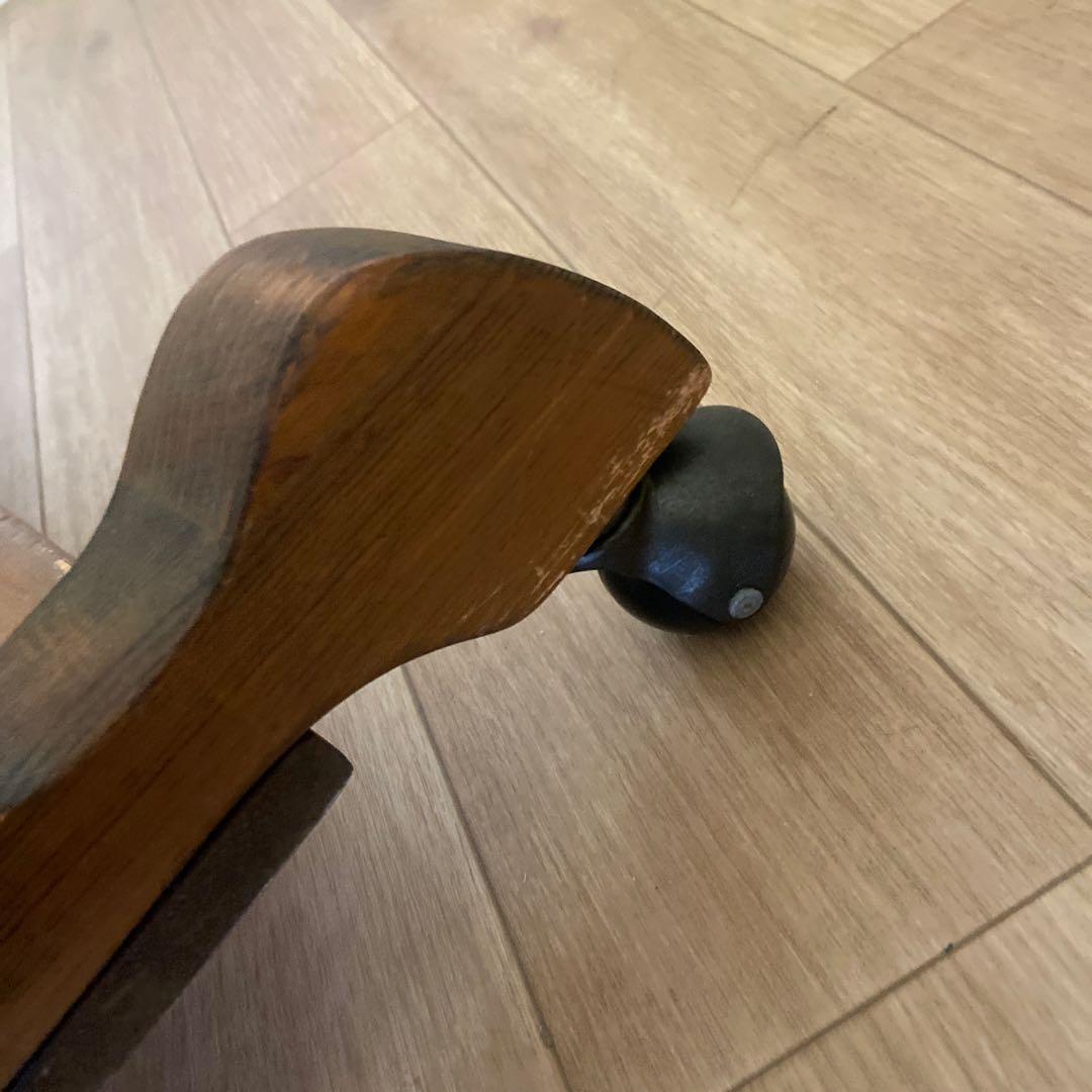 木製 キャスター付き キャスター付きハンガーラック コートラック