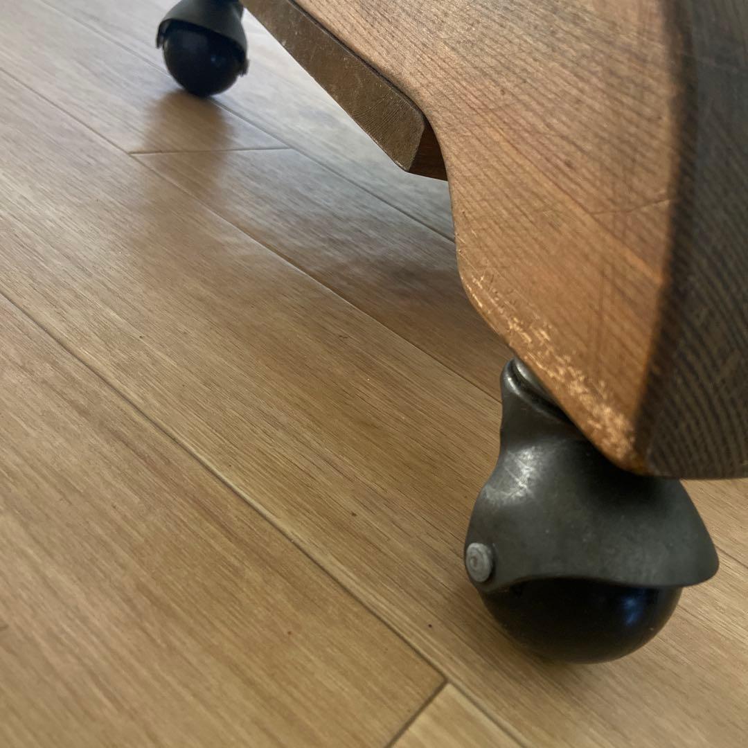 木製 キャスター付き キャスター付きハンガーラック コートラック