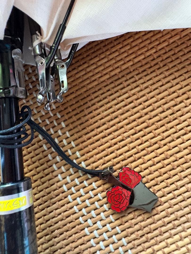 ルルギネス高級刺繍入り日傘 折りたたみ写真追加しました