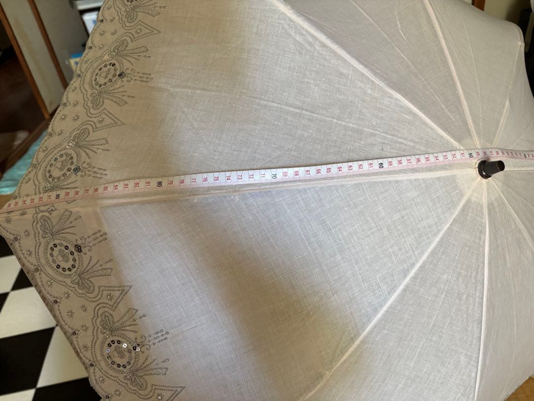 ルルギネス高級刺繍入り日傘 折りたたみ写真追加しました