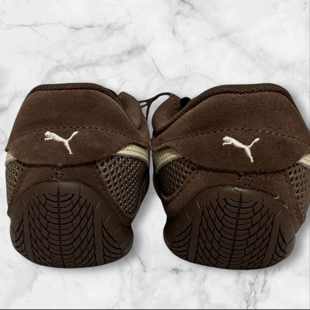 【極美品】プーマ スピードキャット GO ブラウン ベージュ バレエシューズ