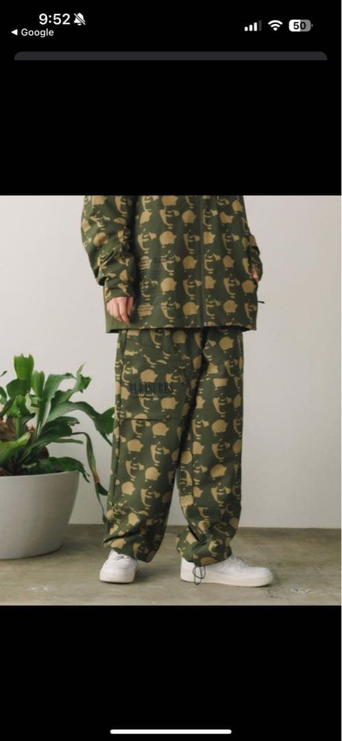 PUMAプーマ×PLEASURESコラボ　セットアップ　上下2点セット　メンズ