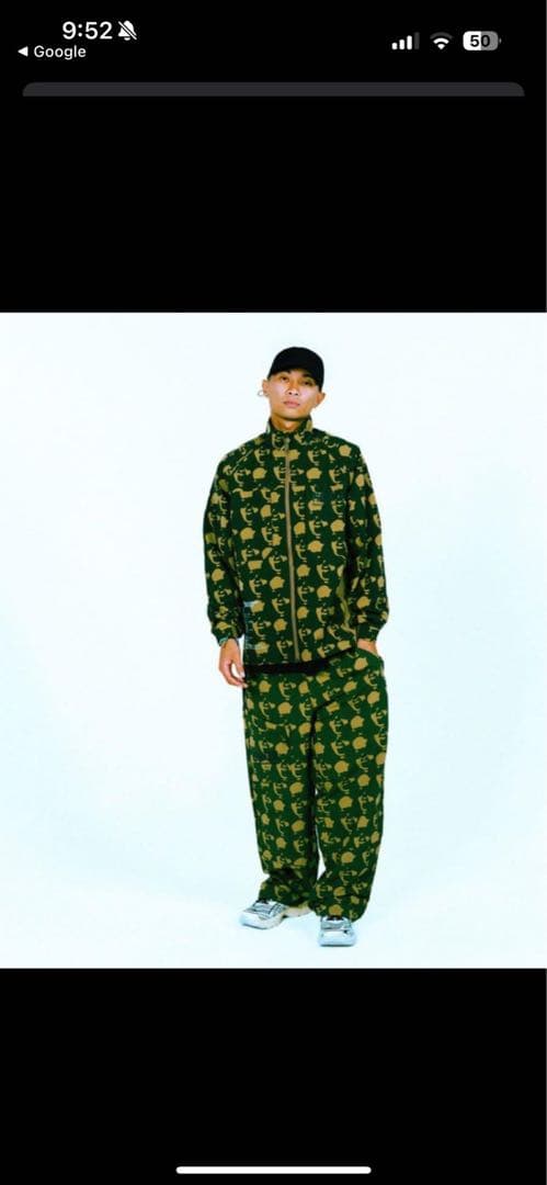 PUMAプーマ×PLEASURESコラボ　セットアップ　上下2点セット　メンズ