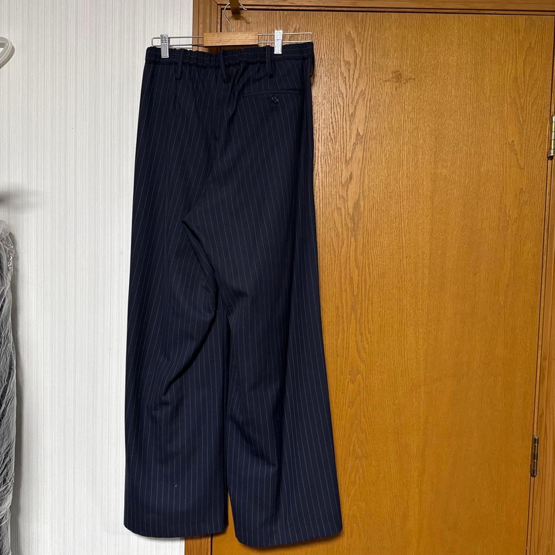 LiNoH ストライプ柄スラックスパンツ 限定値下げ中