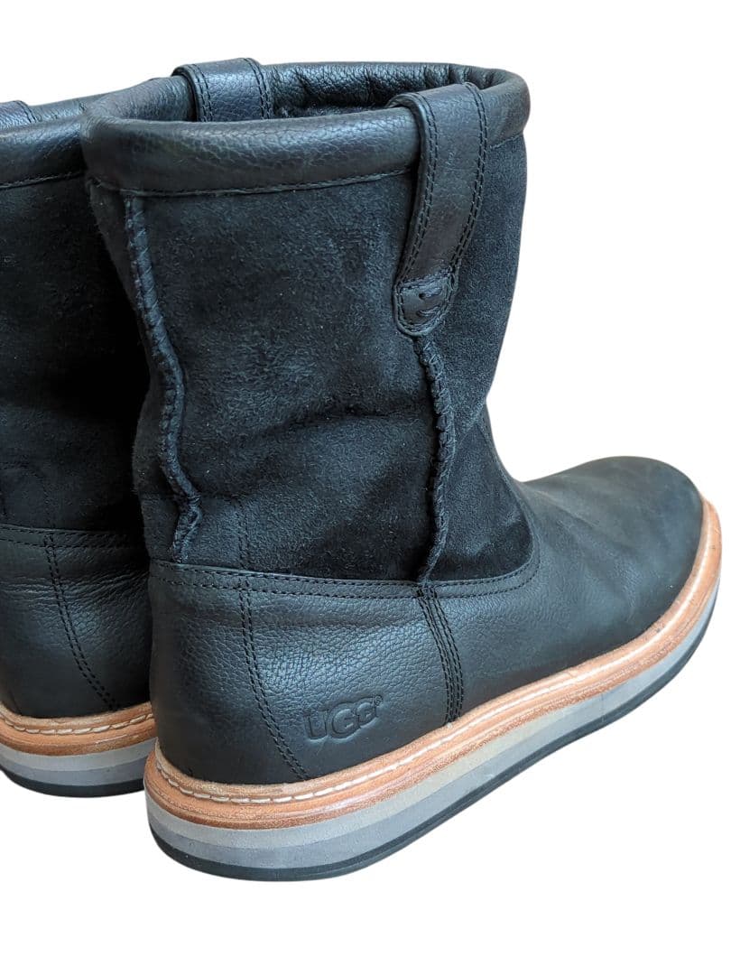 希少✨UGG アグ BURKERT バーカート ムートンブーツ 黒 26cm