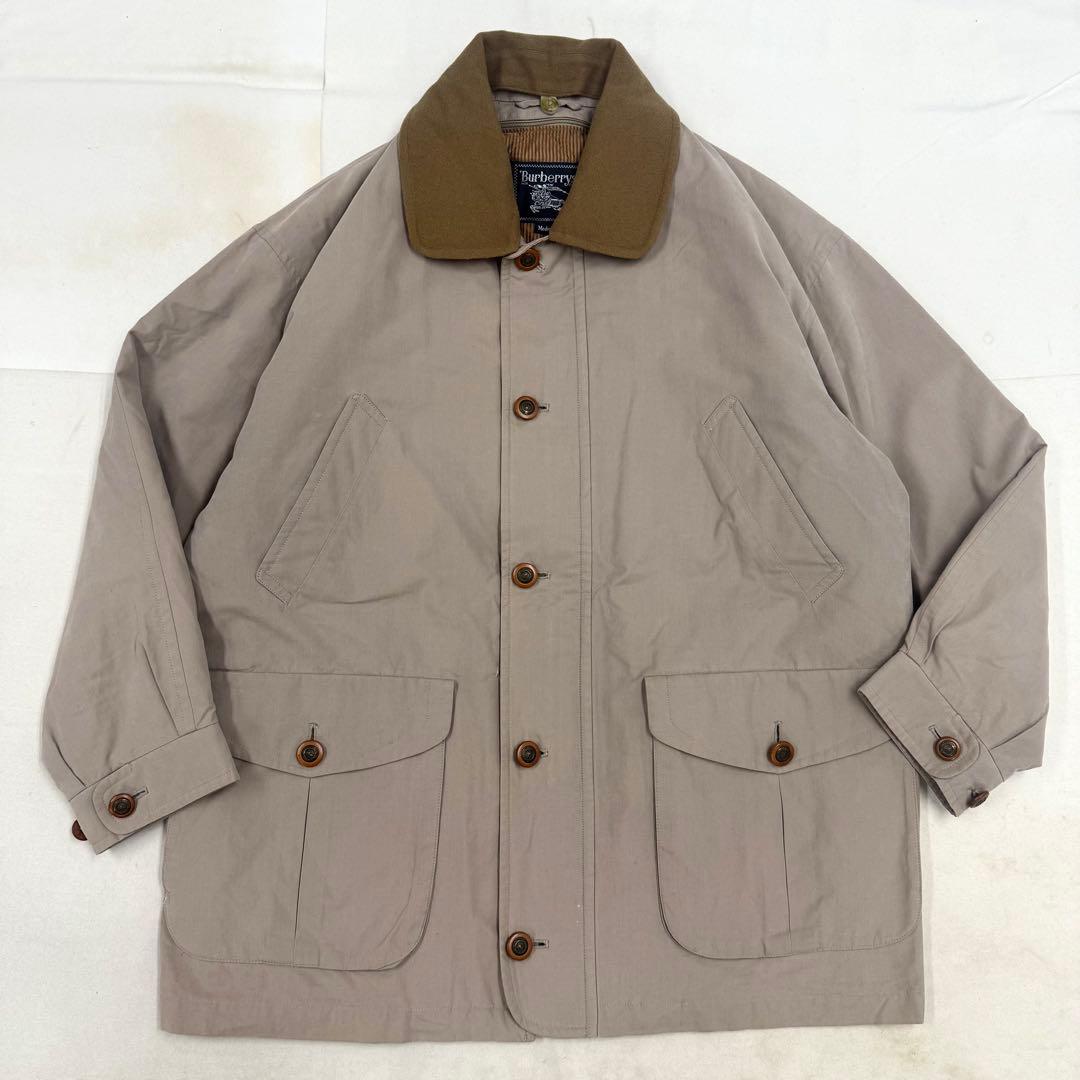 90s Burberry ハンティングジャケット カバーオール