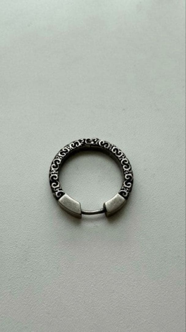 【メゾンマルジェラ】箱付き　フープピアス　片耳