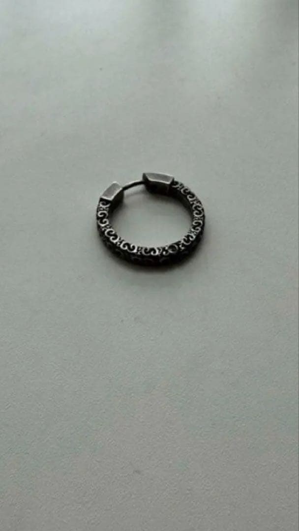 【メゾンマルジェラ】箱付き　フープピアス　片耳