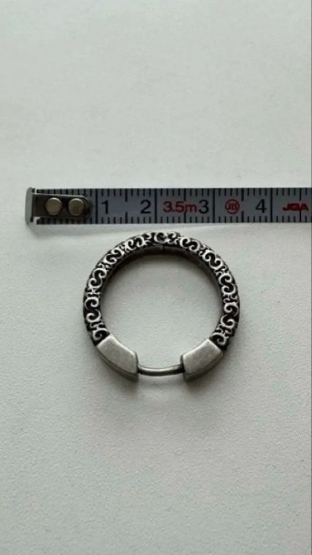 【メゾンマルジェラ】箱付き　フープピアス　片耳