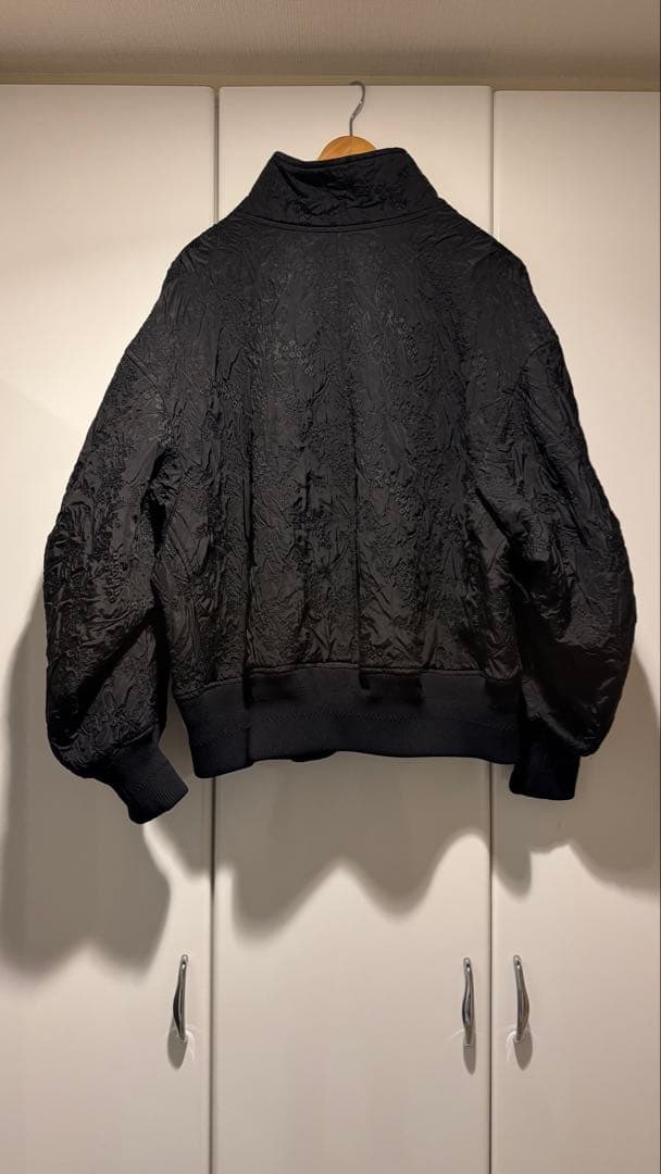 25FW Floral Jacquard Jacket ブラック　サイズ2