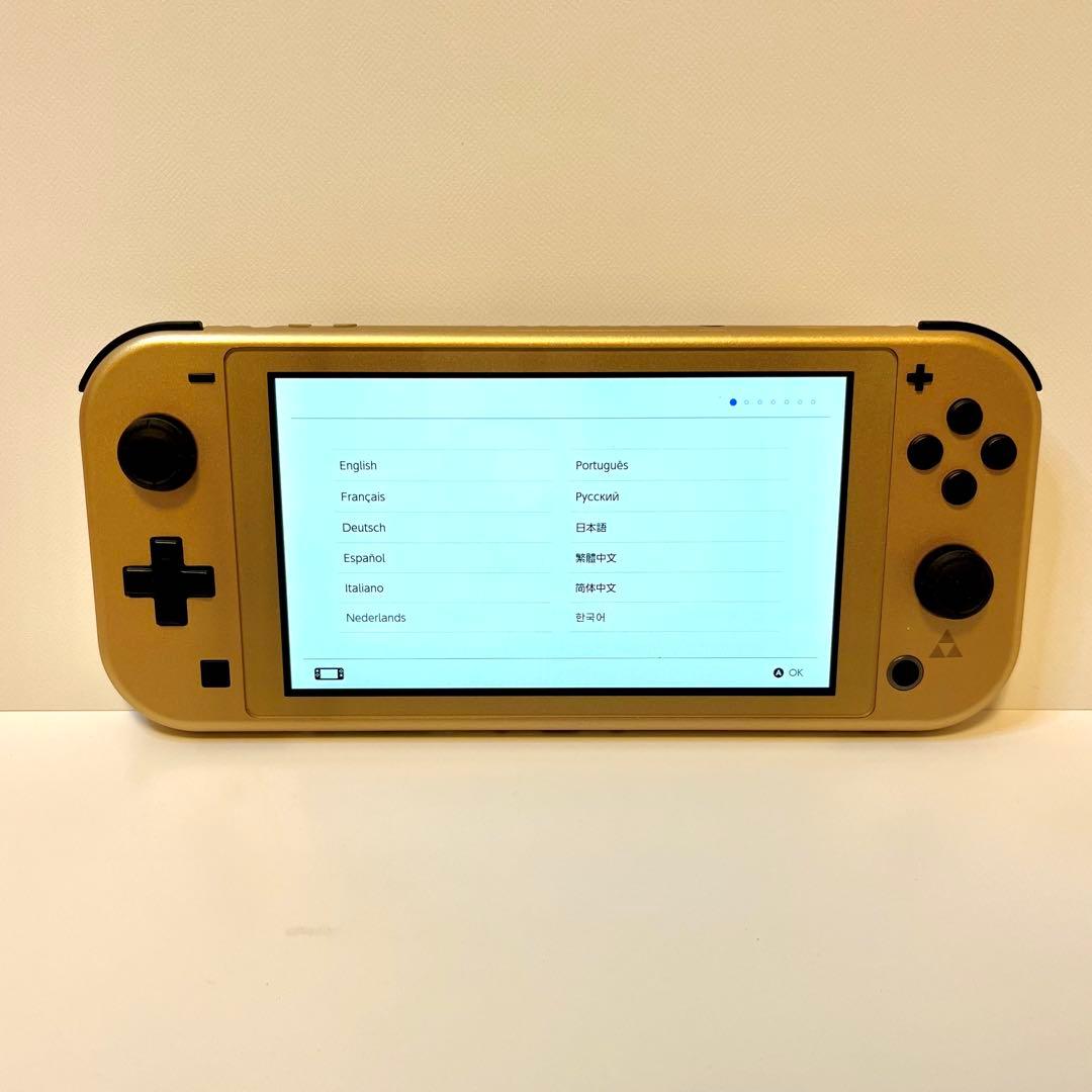 【美品】Nintendo Switch Lite ハイラルエディション ゴールド