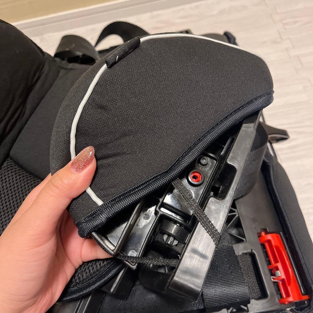 クレイドル オーカモバイルシート ジュニアシート ブラック isofix